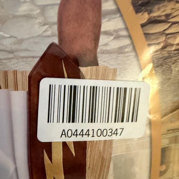 Spirit Men's Zeus Costume in White and Gold - Picture 5 of 5